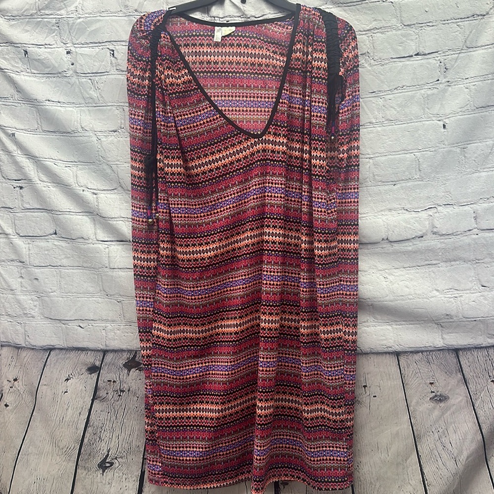 Multi-Color Long Coverup